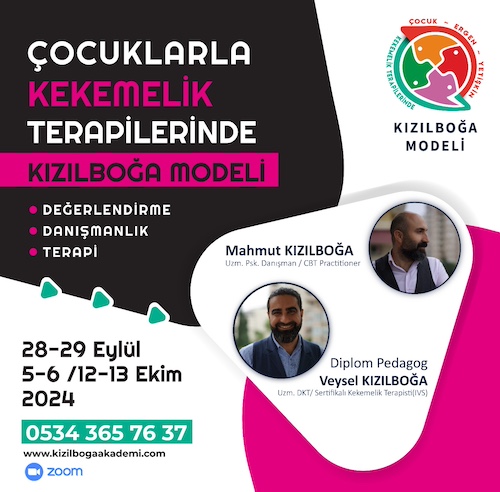 Çocuklarla Kekemelik Terapilerinde Kızılboğa Modeli Eğitimi /  Eylül-Ekim 2024