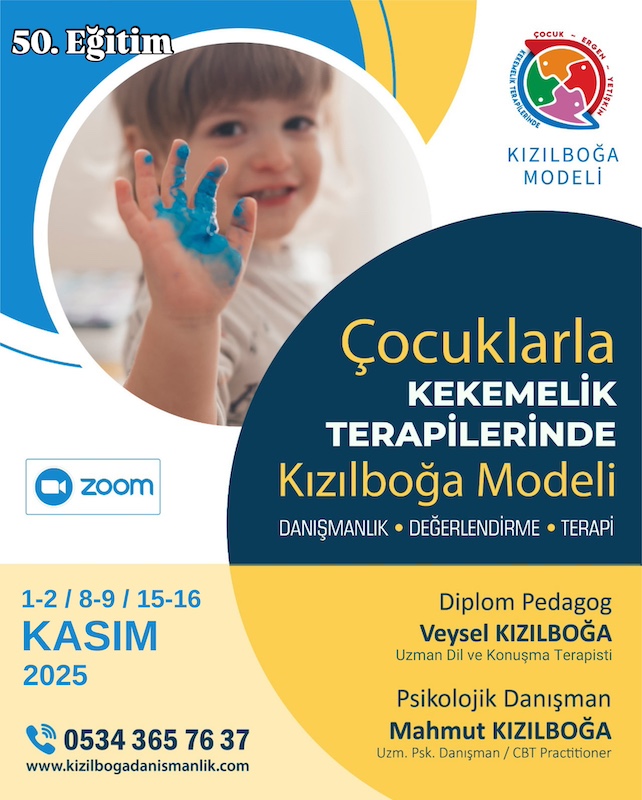 Çocuklarla Kekemelik Terapilerinde Kızılboğa Modeli Eğitimi /  Kasım 2025