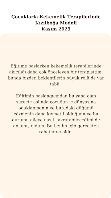 52. Çocuklarla Kekemelik Ter. Kızılboğa Modeli Eğitimi