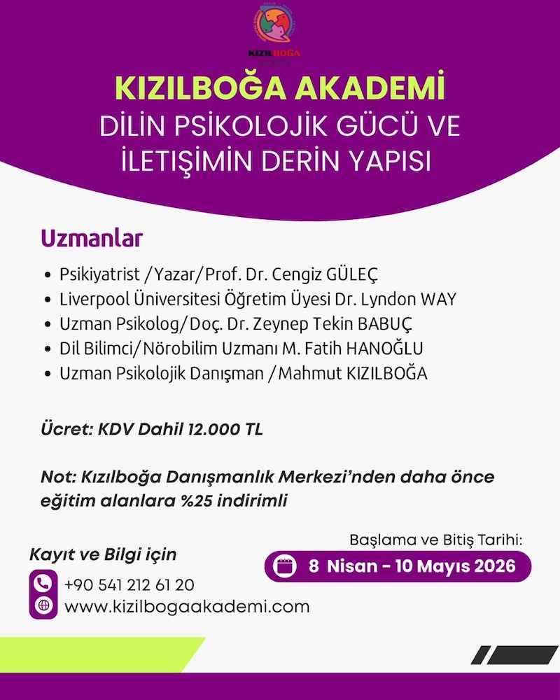 DİLİN PSİKOLOJİK GÜCÜ VE İLETİŞİMİN DERİN YAPISI