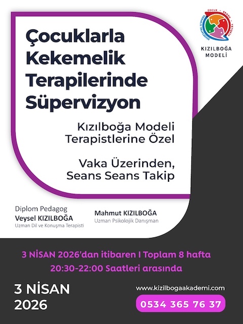 Çocuklarla Kekemelik Terapilerinde Süpervizyon